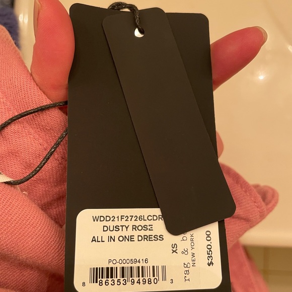 Rag & bone all in one denim dress - Picture 2 of 3